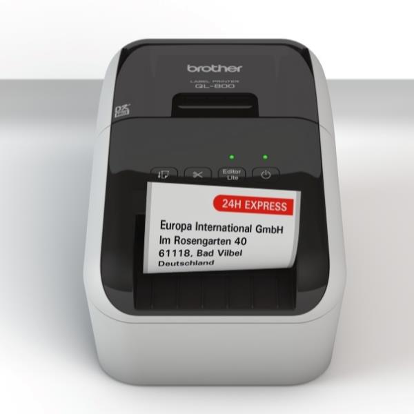 Stampante di etichette desktop Brother QL800 3