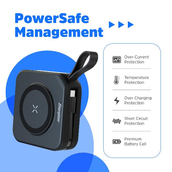 ENERGIZER POWER BANK WIRELESS POWERBANK QUAD + CHARGER