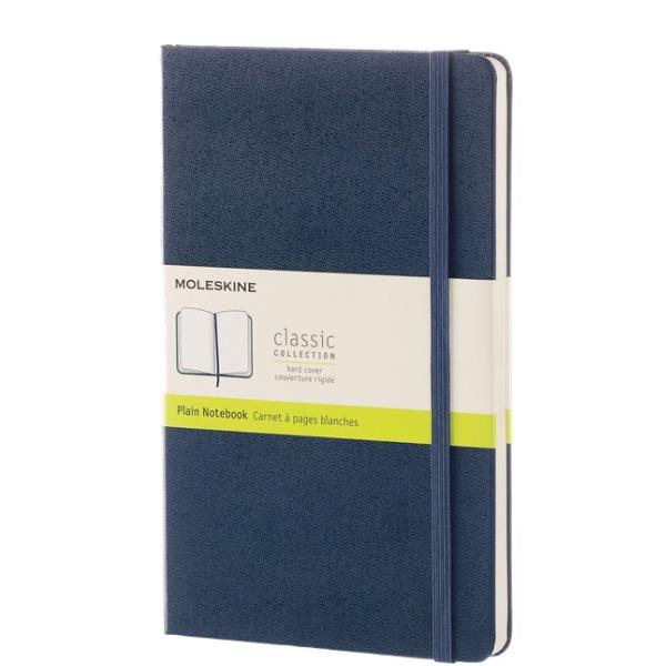 MOLESKINE TACCUINO LARGE BLU RIGIDO PPBIANCHE