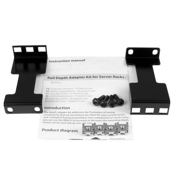 Kit adattatore guide per rack 1U 3