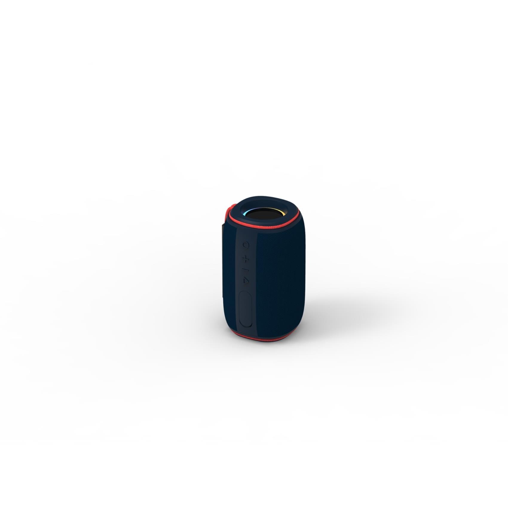 REDBULL - Speaker wireless, potenza audio 16 Watt, porta per memorie, porta USB. porta AUX, potenza RMS 8 Watt, maniglia integrata 6