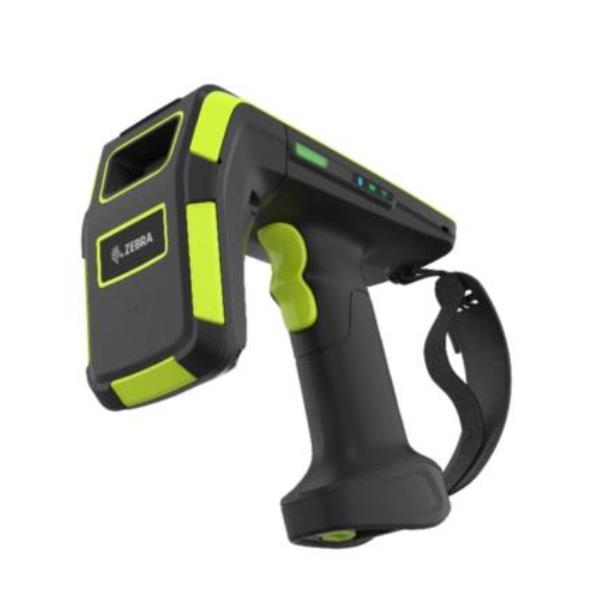 ZEBRA - EVM RFD90, Premium Plus Sled, Long Range Linear Polarized Yagi Antenna, UHF RFID, Bluetooth, WiFi, Gun, SE4750MR Imager, 7000mAh Battery, Midnight Black/Industrial Green, EMEA 800MHz