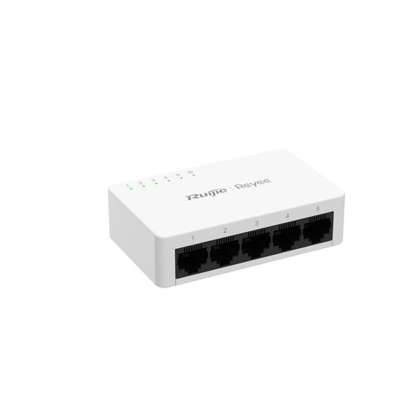 Reyee Switch unmanaged 5xGE con case in plastica 5