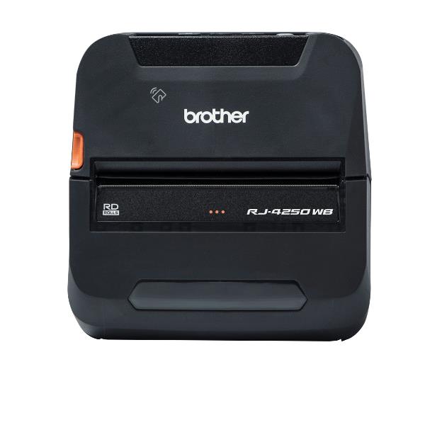 BROTHER STAMPANTI AUTO-ID STAMPANTE PORTATILE RJ4250WBLZ1, 127 mm/sec, connettività Wi-Fi, Bluetooth e USB