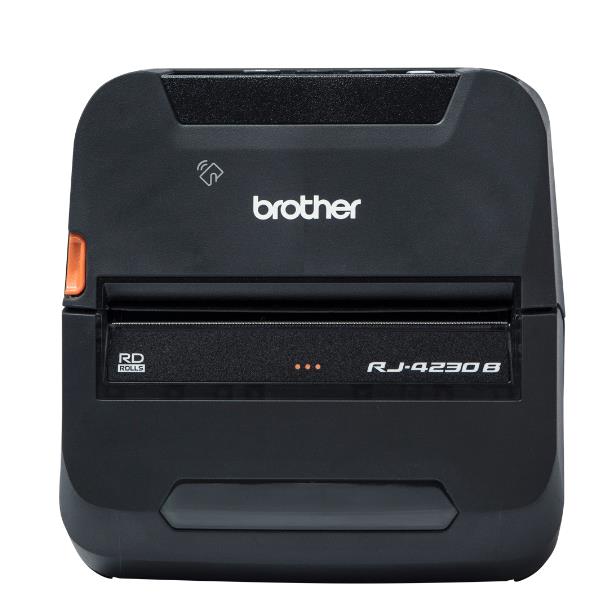BROTHER STAMPANTI AUTO-ID STAMPANTE PORTATILE RJ-4250WB, 203 DPI, 4", WI-FI, BTLE, BATTERIA NON INCLUSA