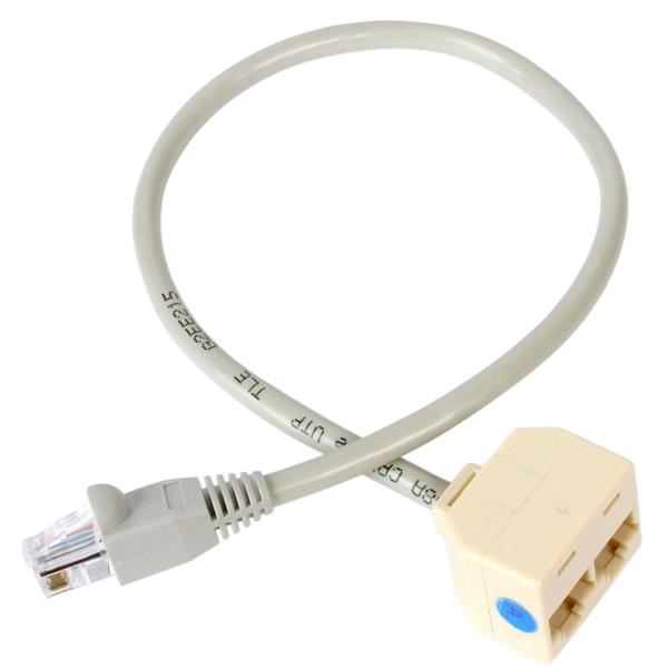 StarTech Cavo sdoppiatore RJ45 2 a 1