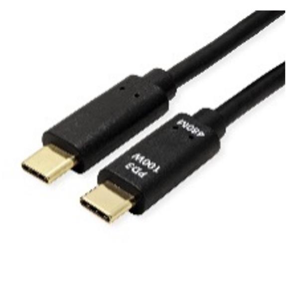 NILOX PC COMPONENTS NILOX TECH - Cavo con connettore USB-C 2.0 a connettore USB-C 2.0, maschio a maschio, lunghezza cavo 3 mt