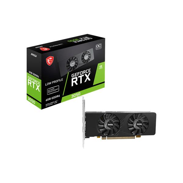 MSI COMPONENTS GEFORCE RTX 3050 LP E 6G OC