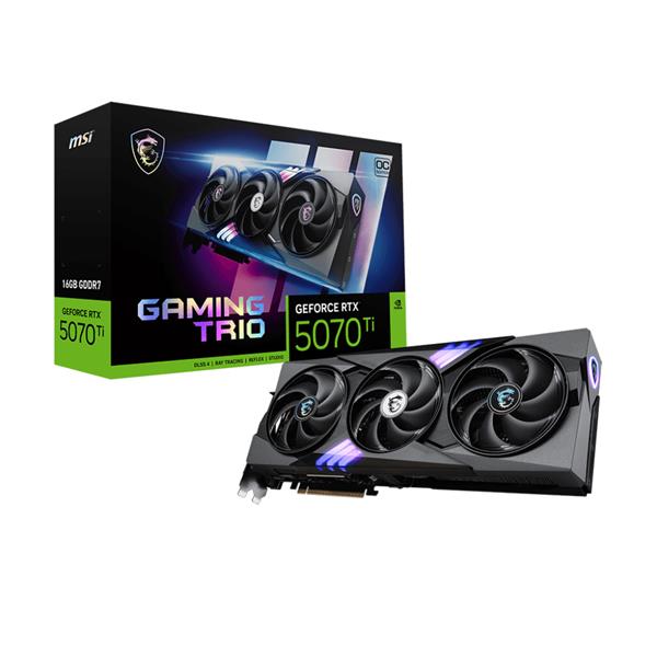 MSI COMPONENTS RTX 5070 TI 16G GAMING TRIO OC