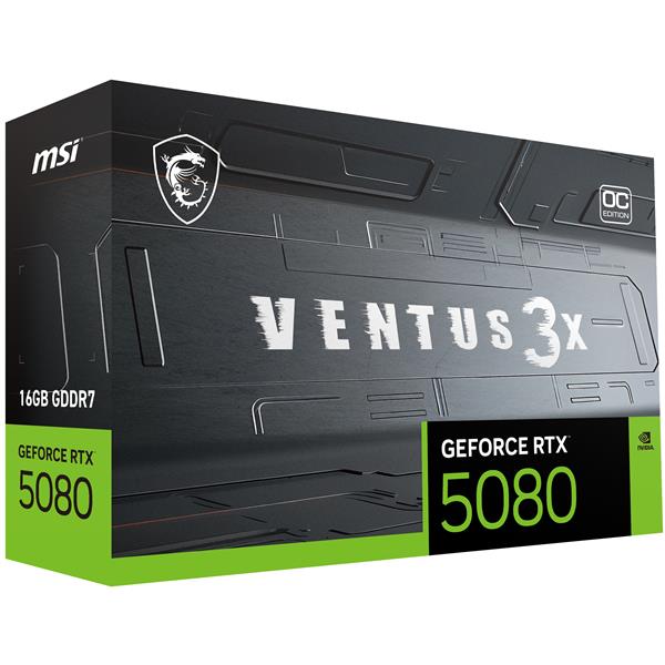 GEFORCE RTX 5080 16G VENTUS 3X OC 12