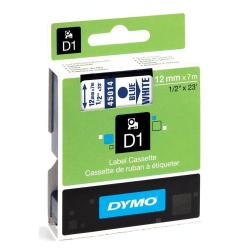 DYMO Nastri standard D1 12mmx7m blu/bianco