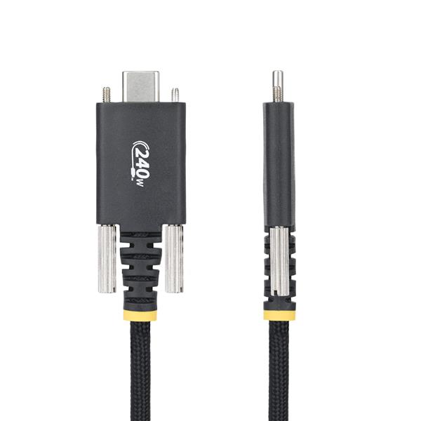 Cavo di Ricarica USB-C da 2m, Chiusura a Vite Laterale 2