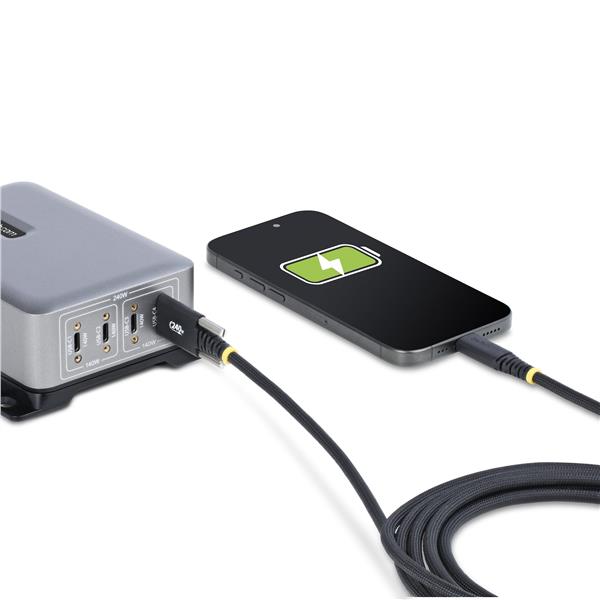 Cavo di Ricarica USB-C da 3m, Chiusura a Vite Laterale 8