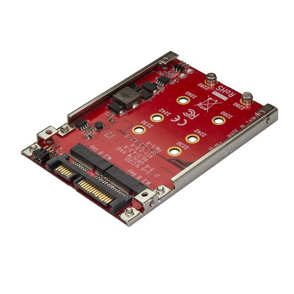 StarTech Adattatore per 2 SSD M.2 a SATA per alloggio 2,5"