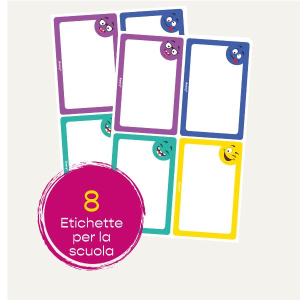 CONSUMABILI AVERY ETICHETTE PER LIBRI/QUADERNI