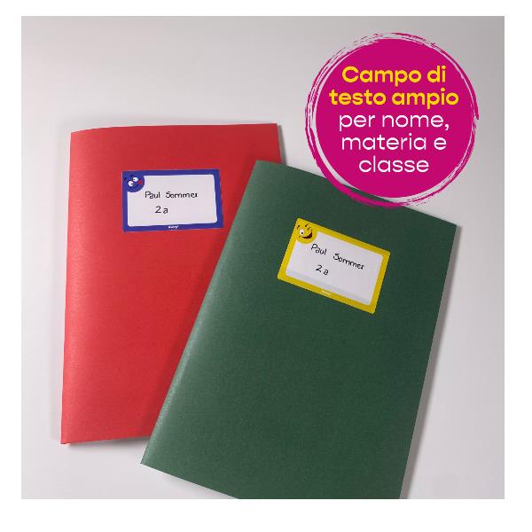 ETICHETTE PER LIBRI/QUADERNI 2