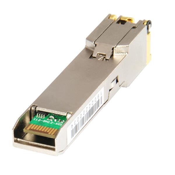 LEVELONE SFP-3841 - TRANSCEIVER 1.25Gbps Copper SFP, 100m, RJ45 4