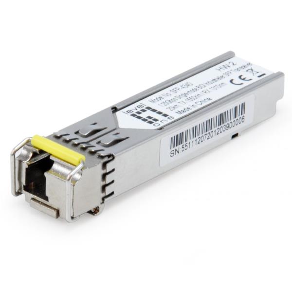 LEVELONE LEVELONE SFP-4340 - TRASCEIVER 1.25GBPS Monomodale BIDI(WDM) Industriale SFP, 20km, TX 1550nm / RX 1310nm, -40°C - +85°C