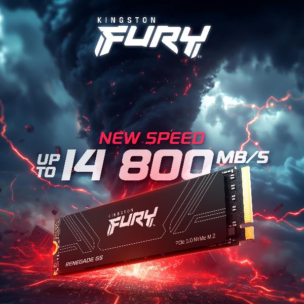 SSD Kingston FURY Renegade G5 PCIe 5.0 NVMe M.2 1024GB 3