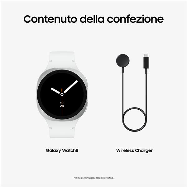 GALAXY WATCH8 40MM BT SILVER 3
