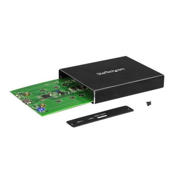 Box Esterno USB 3.1 a 2 Slot M.2 NGFF SATA - RAID 3