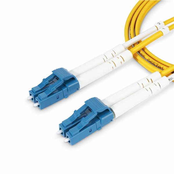 Cavo in Fibra Ottica duplex monomodale OS2 da LC a LC (UPC) da 30 m 5