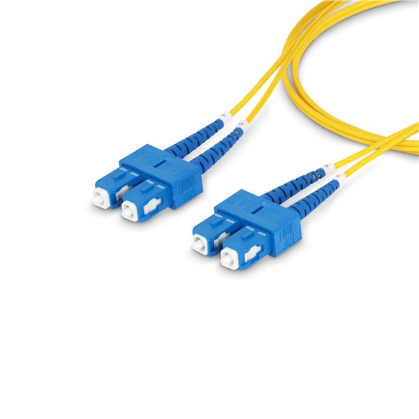 Cavo in Fibra Ottica duplex monomodale OS2 da SC a SC (UPC) da 2 m 3