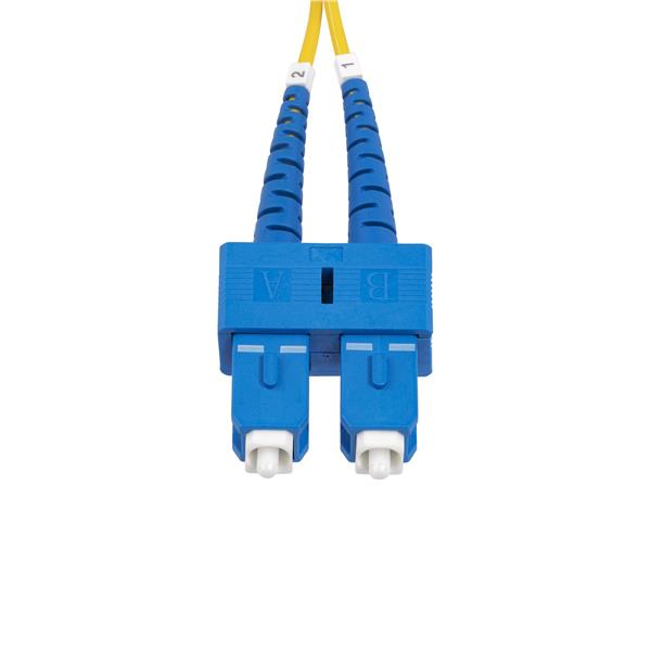 Cavo in Fibra Ottica duplex monomodale OS2 da SC a SC (UPC) da 2 m 4