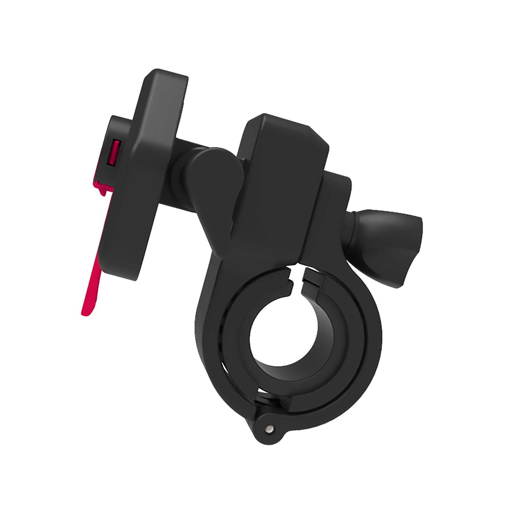 SNAPBIKE - Supporto modulare per smartphone, utilizzabile manubrio bici e ebike, sistema blocco sicuro, testina regolabile, incastro device tramite piastra dedicata in confezione 4