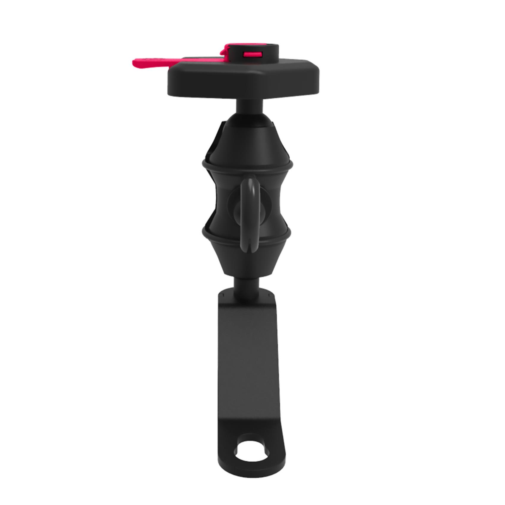 SNAPMIRROR - Supporto universale per smartphone, aggancio specchietto motocicletta, sistema modulare ad incastro, inclinazione fino a 360°, placca universale in confezione 3