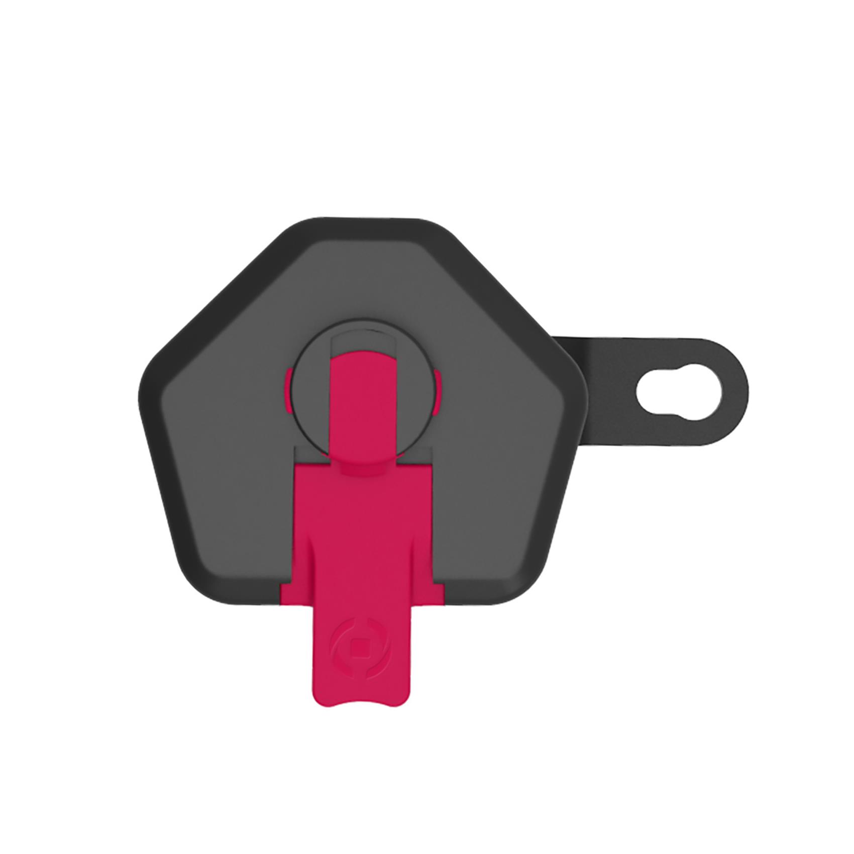 SNAPMIRROR - Supporto universale per smartphone, aggancio specchietto motocicletta, sistema modulare ad incastro, inclinazione fino a 360°, placca universale in confezione 4