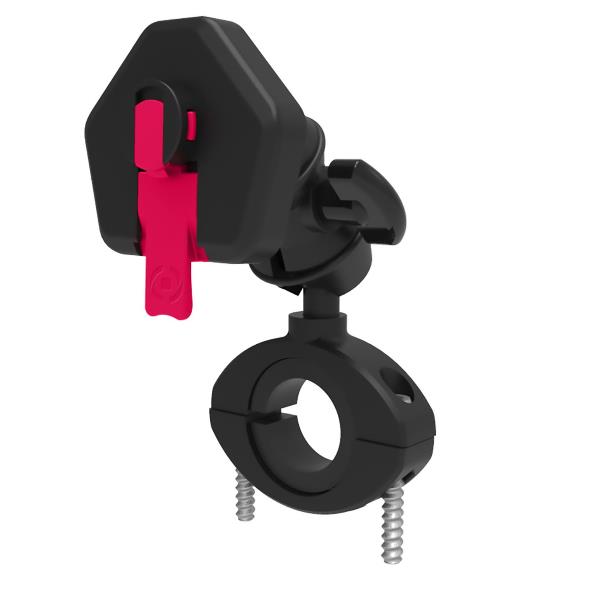 CELLY SNAPMOTORBIKE – Supporto universale per smartphone, utilizzo motocicletta, fissaggio modulare ad incastro, utilizzo manubrio, testina regolabile 360°, placca universale inclusa