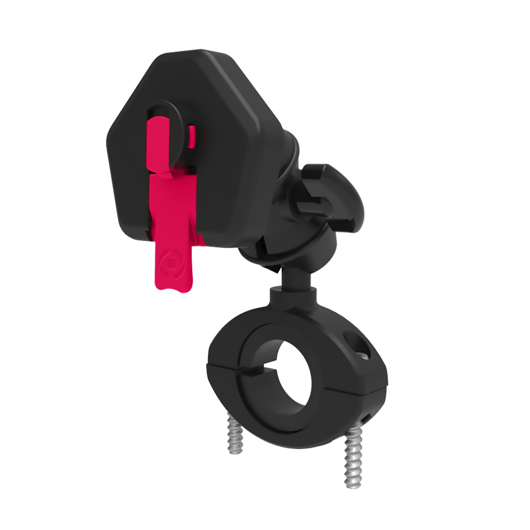 SNAPMOTORBIKE – Supporto universale per smartphone, utilizzo motocicletta, fissaggio modulare ad incastro, utilizzo manubrio, testina regolabile 360°, placca universale inclusa 6