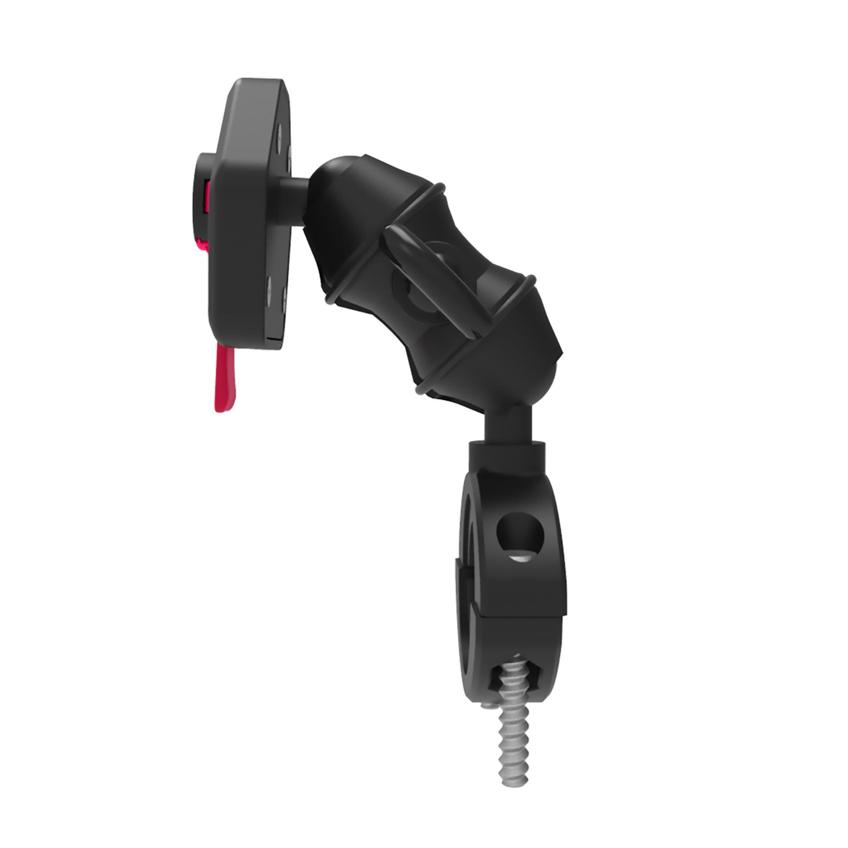 SNAPMOTORBIKE – Supporto universale per smartphone, utilizzo motocicletta, fissaggio modulare ad incastro, utilizzo manubrio, testina regolabile 360°, placca universale inclusa 8