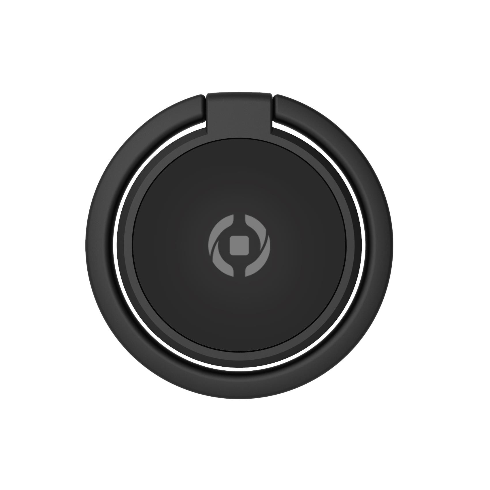 SNAPRING - Supporto universale ad anello per smartphone. fissaggio modulare ad incastro, anelo inclinabile fino a 180°, superficie metallica, adesivo 3M 7