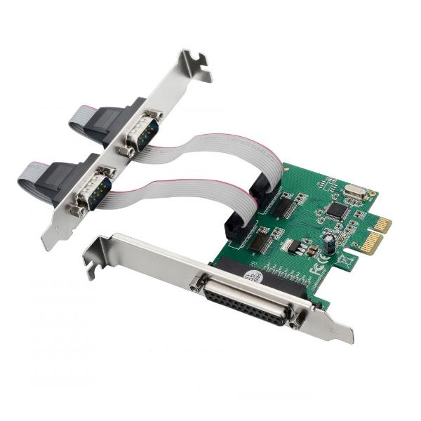 CONCEPTRONIC SCHEDA PCI EXPRESS 1-PARALLELA e 2-SERIALI