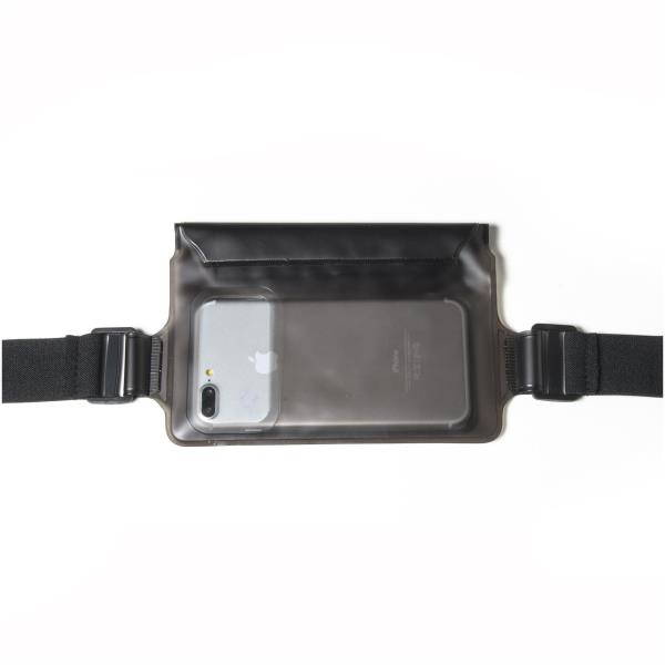 SPLASHBELT - Cintura elastica impermeabile compatibile con smartphone fino a 6.5" dimensione display, chiusura ermetica, certificato IPX8, doppia tasca interna 2