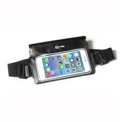 SPLASHBELT - Cintura elastica impermeabile compatibile con smartphone fino a 6.5" dimensione display, chiusura ermetica, certificato IPX8, doppia tasca interna 3
