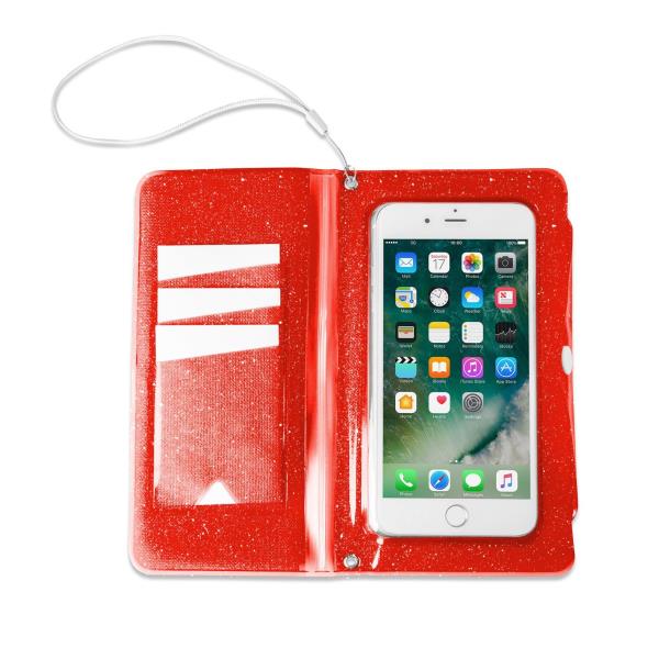 CELLY SPLASHWALLET - Custodia impermeabile compatibile con smartphone fino a 6.2" dimensione display, massima protezione da sabbia, creme, polvere e spruzzi d'acqua, certificazione IPX4