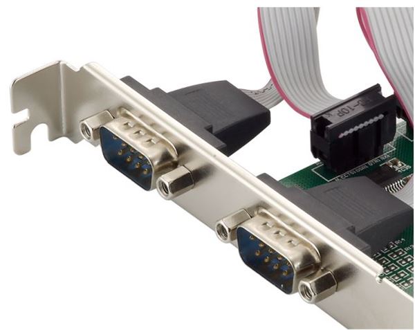SCHEDA PCI EXPRESS 2 SERIALI 4