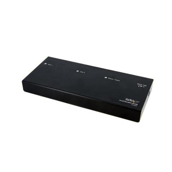 StarTech Sdoppiatore video DVI 2 porte con audio