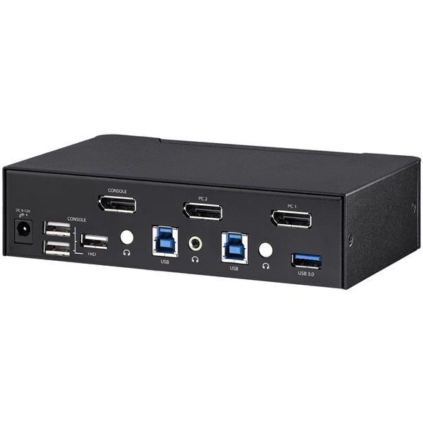 Switch KVM DisplayPort a 2 porte - 4K 60Hz - KVM 2