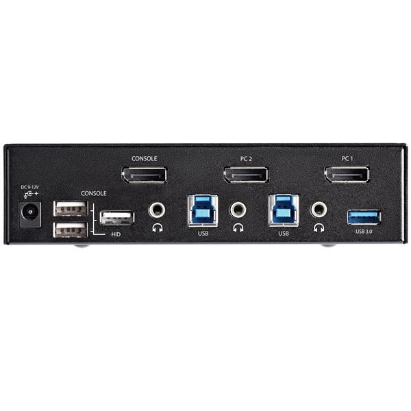 Switch KVM DisplayPort a 2 porte - 4K 60Hz - KVM 3