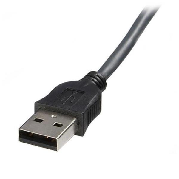 Cavo KVM ultra-sottile VGA USB 2 in 1 1,8 m 5