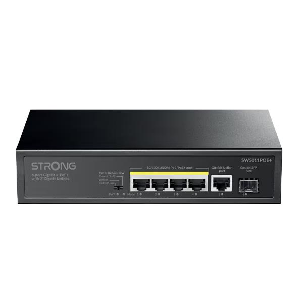 Strong Switch 4 Porte Gigabit POE