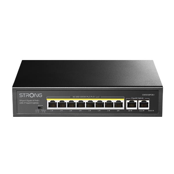 Strong Switch 8 Porte Gibabit POE+