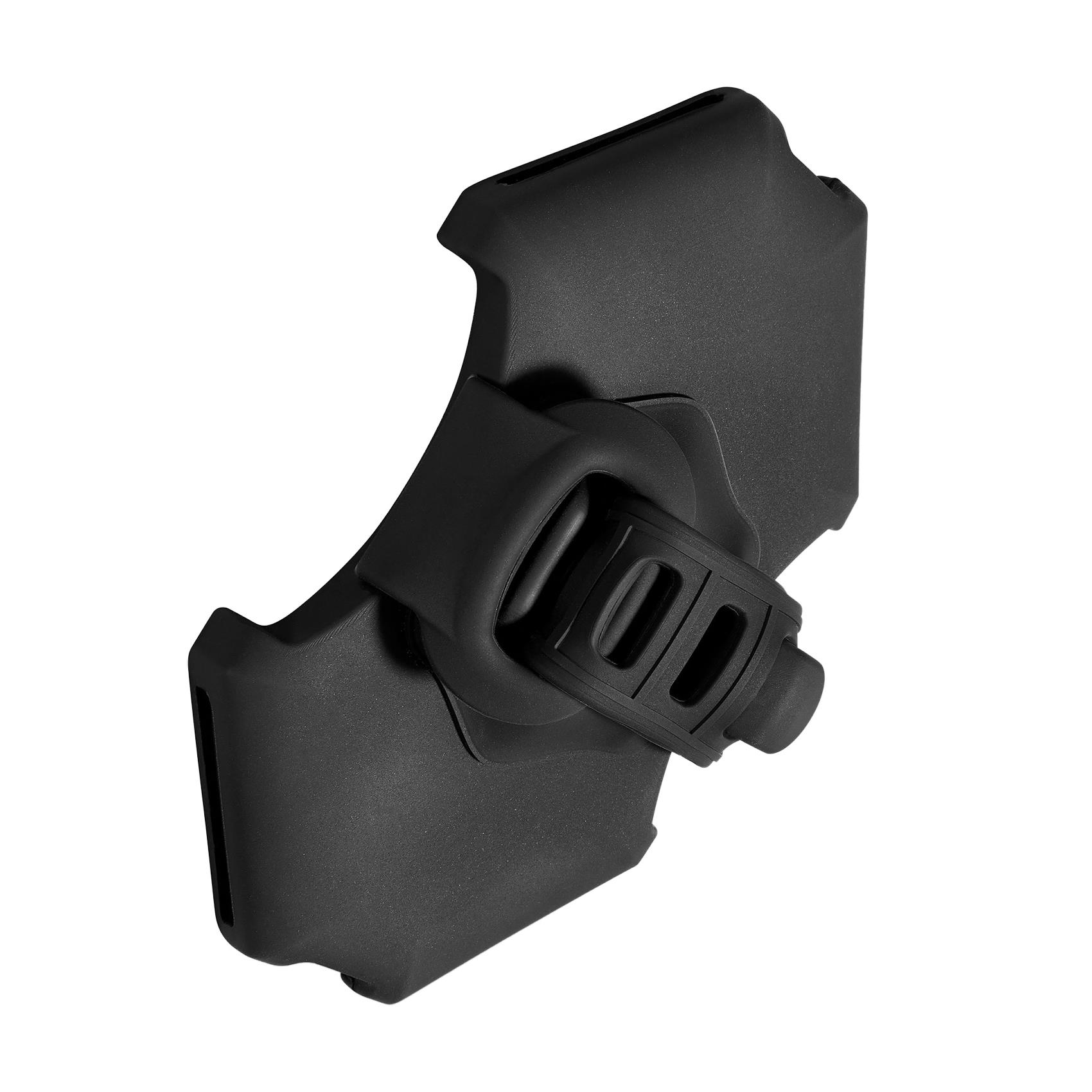 SWIPEBIKESTEM - Supporto universale per smartphone utilizzo con bici, ebike, da manubrio, materiale morbido silicone, funzionalità swipe-up e Face-ID, cinghia regolabile 3