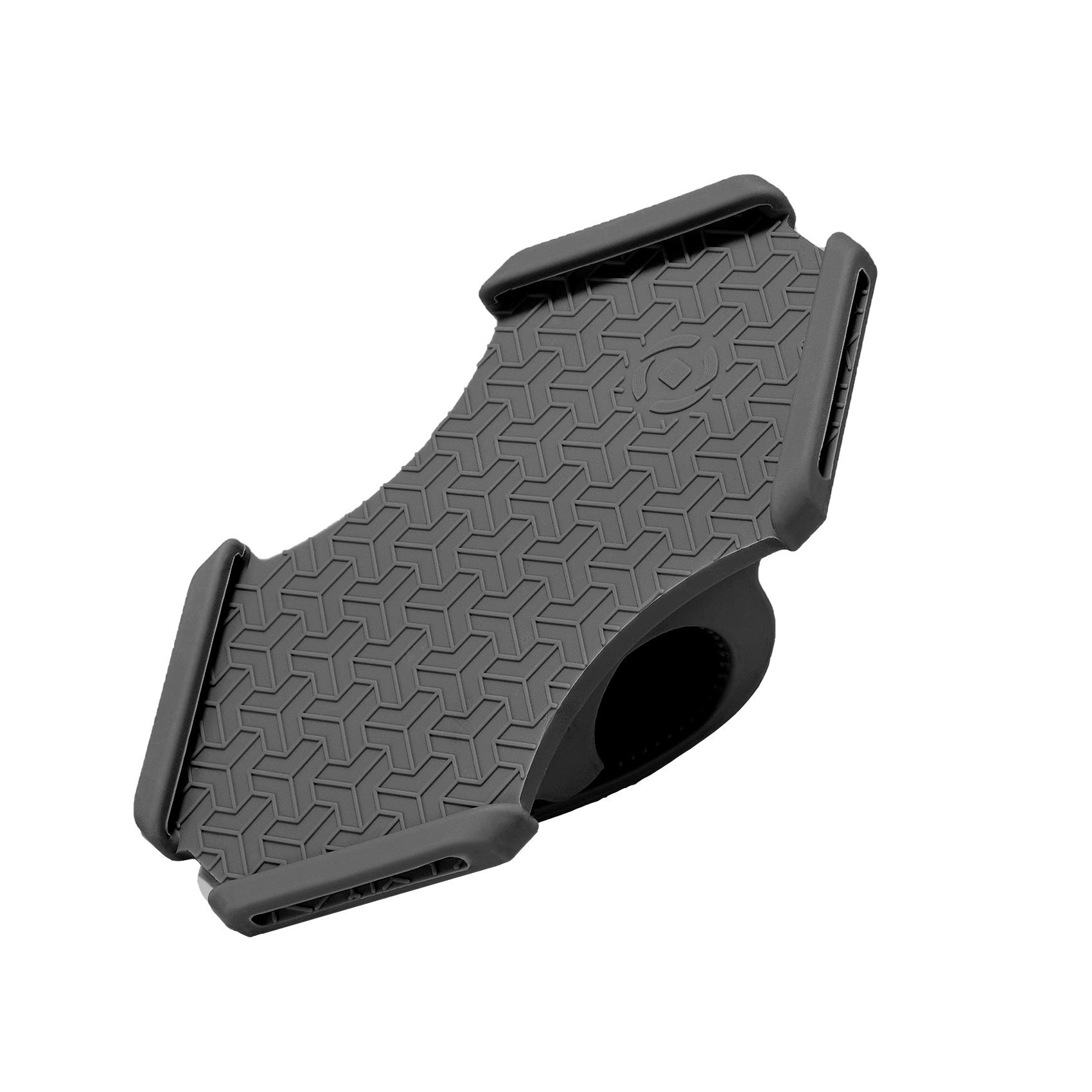 SWIPEBIKESTEM - Supporto universale per smartphone utilizzo con bici, ebike, da manubrio, materiale morbido silicone, funzionalità swipe-up e Face-ID, cinghia regolabile 2