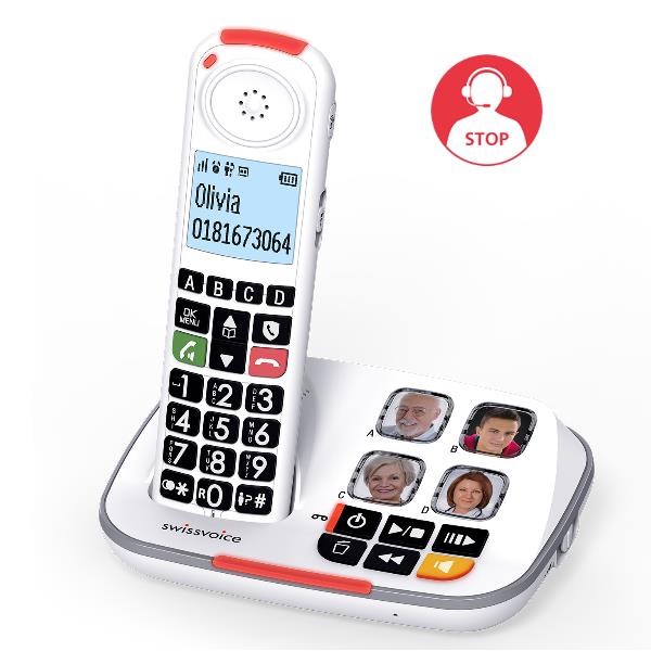 SWISSVOICE CORDLESS con SEGRETERIA XTRA2355 6