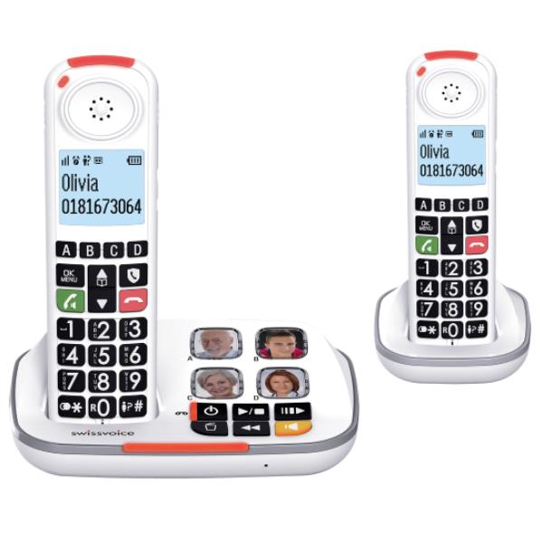 Alcatel Fissi SWISSVOICE CORDLESS DUO Xtra 2355